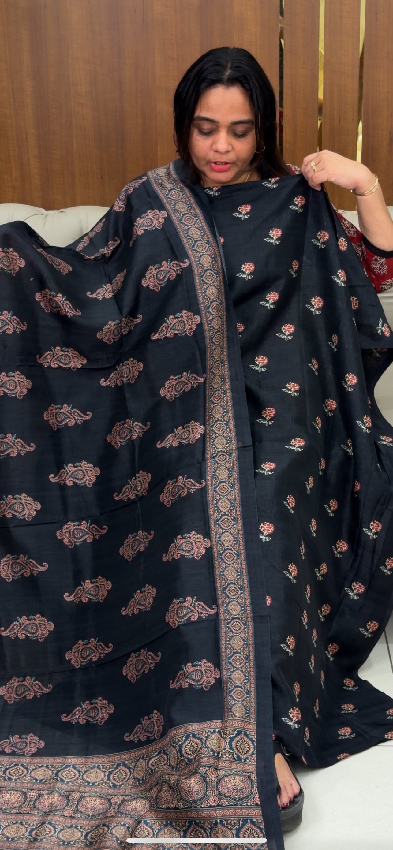 SEMI SILK UNSTITCHED SALWAR SUITS - IHA 29005