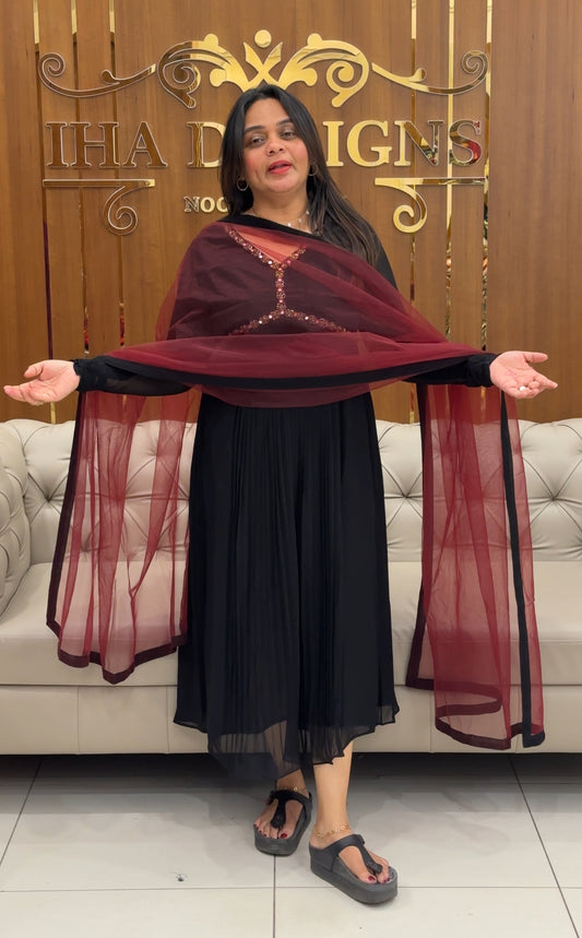 IHA'S IN-HOUSE ALIYA CUT TOP - IHA 28398