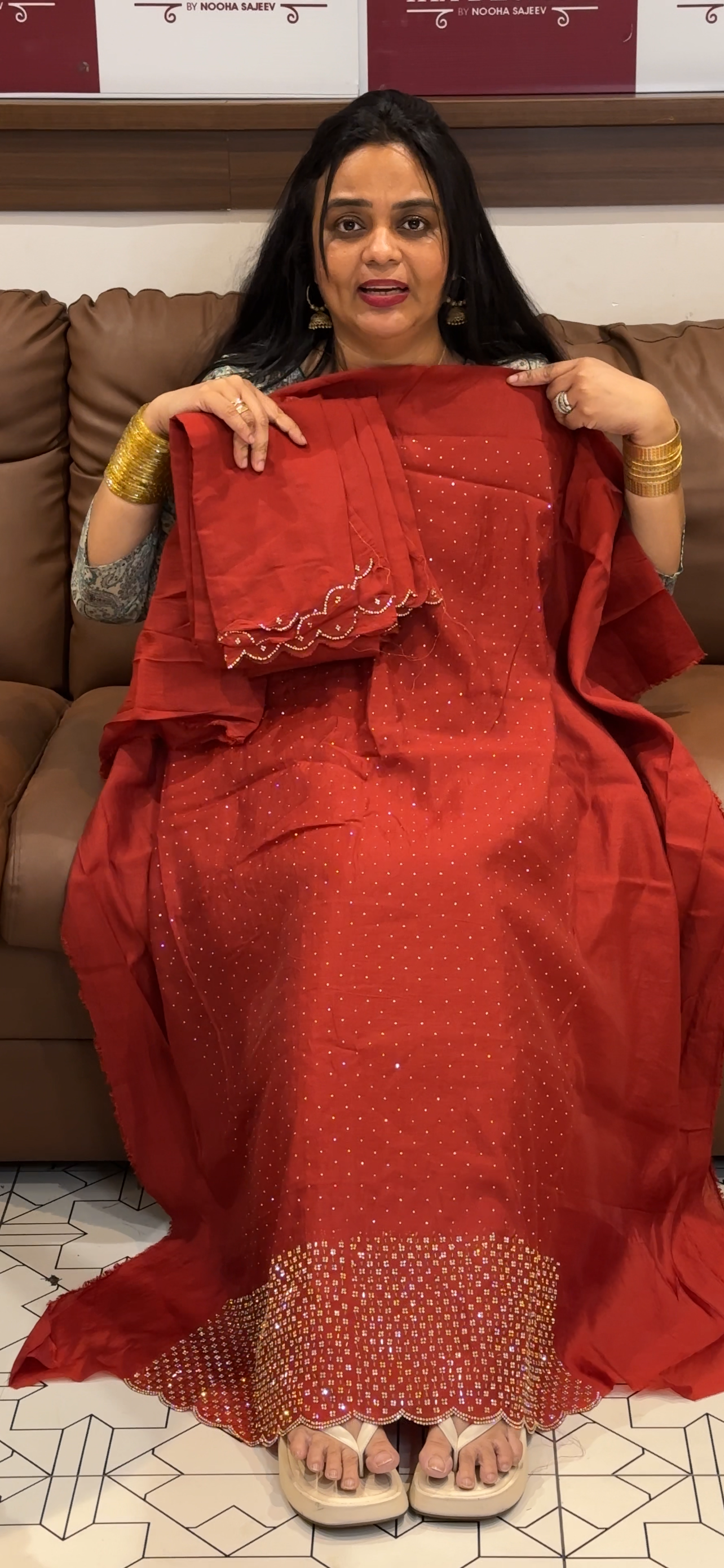 OFFER SALES UNSTITCHED SALWAR SUITS - IHA 34979