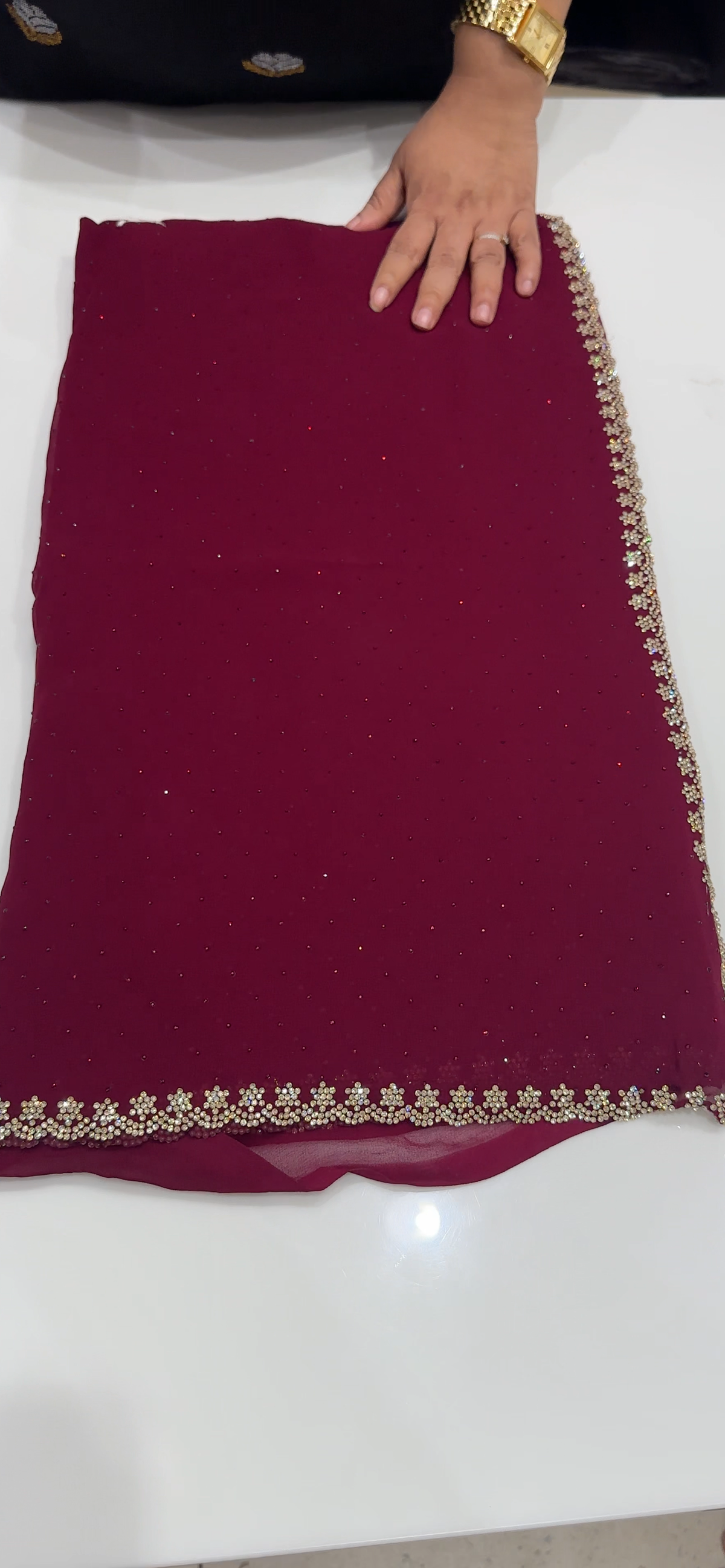 GEORGETTE SAREES - IHA 35540
