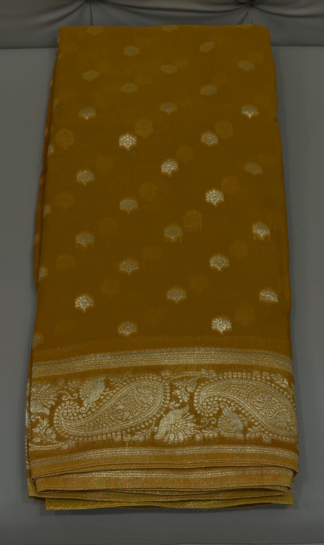GEORGETTE BANARASI SAREES - IHA 29368