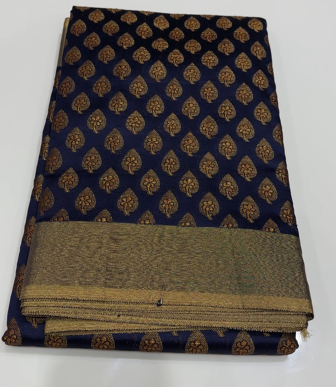 SEMI BANARASI SAREES - IHA 17212