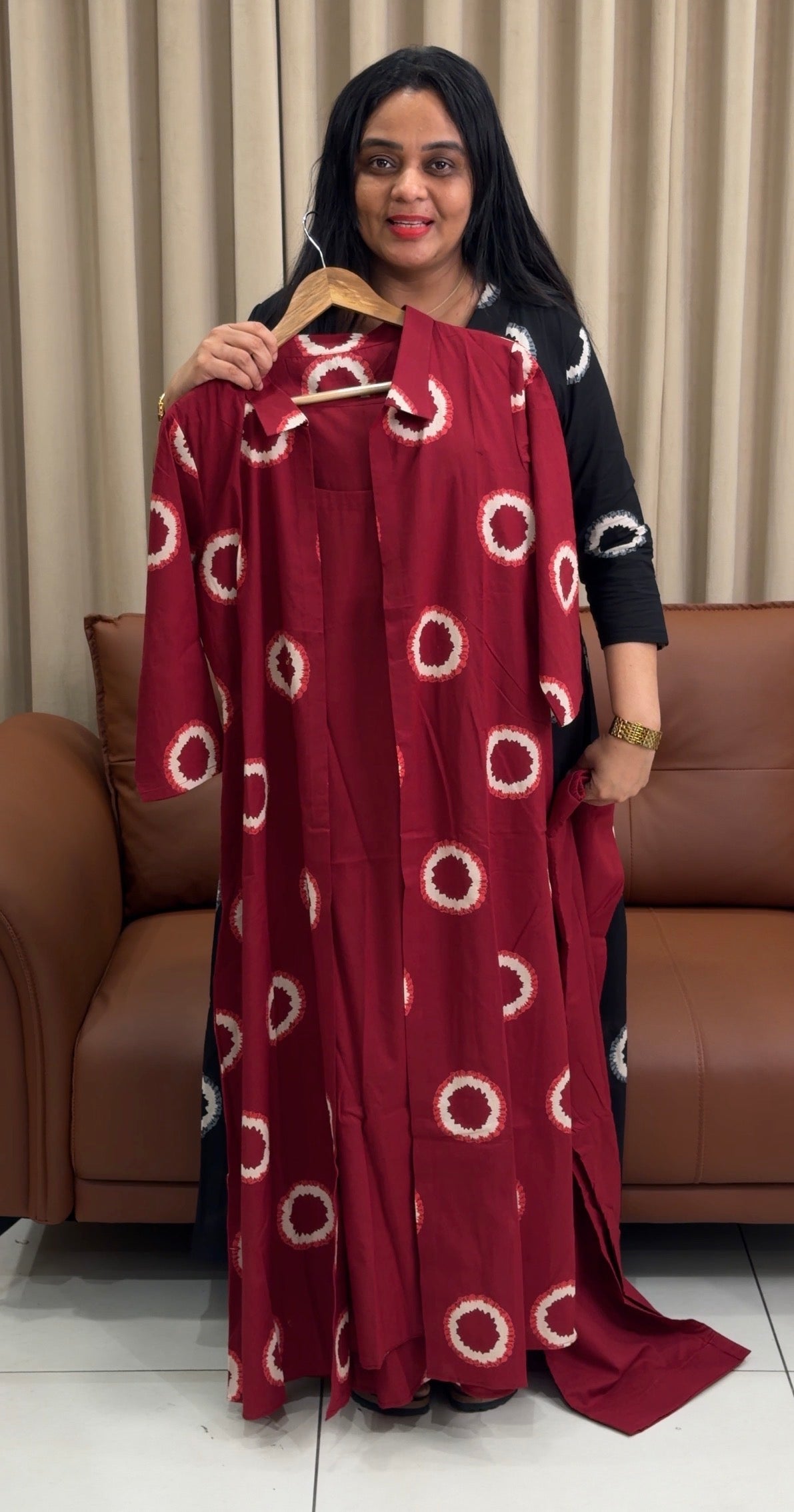 IHA'S IN-HOUSE TOP ,BOTTOM AND JACKET - IHA 35389
