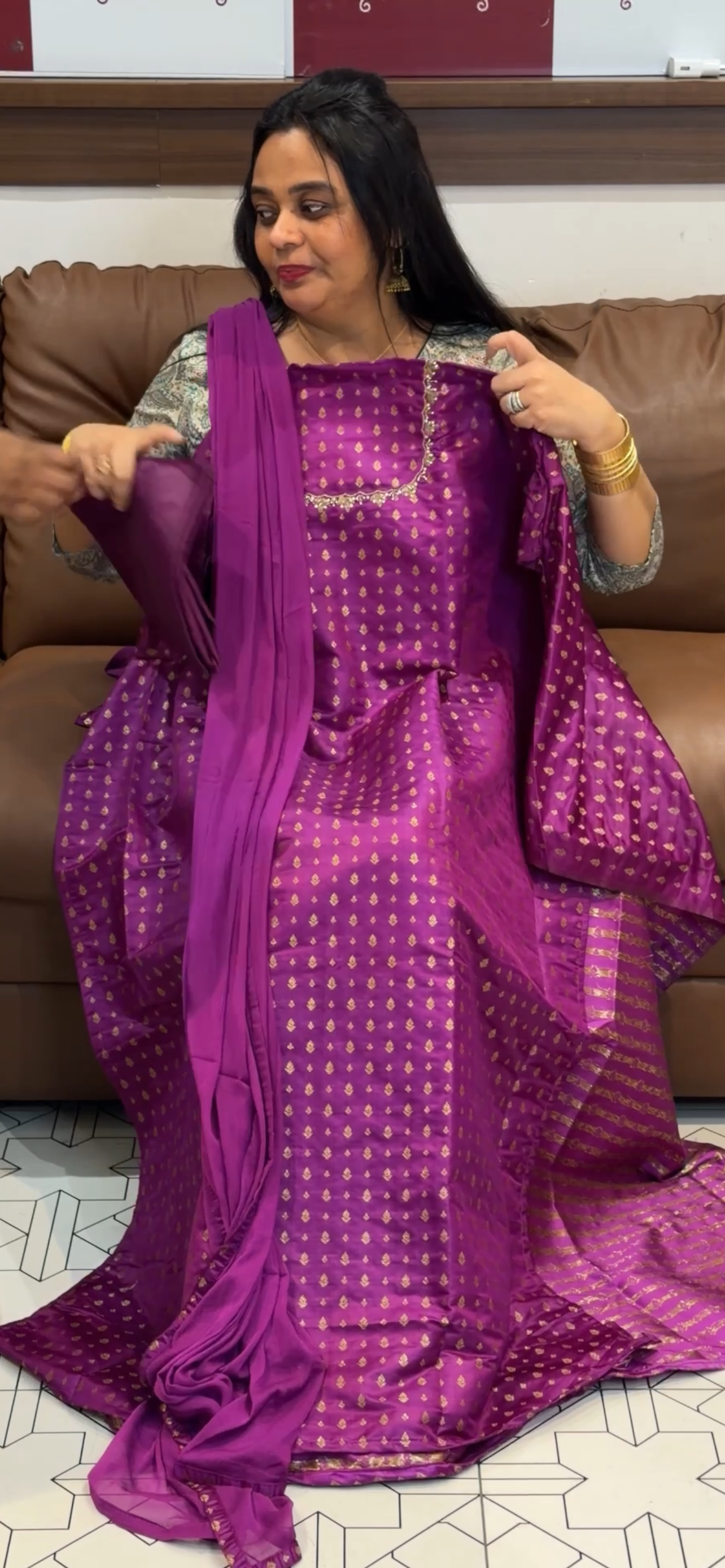 OFFER SALES UNSTITCHED SALWAR SUITS - IHA 34997