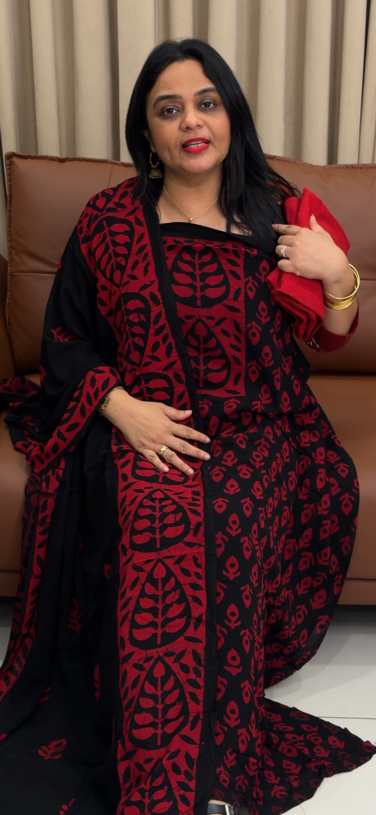 VISCOSE GEORGETTE UNSTITCHED SALWAR SUITS - IHA 34116