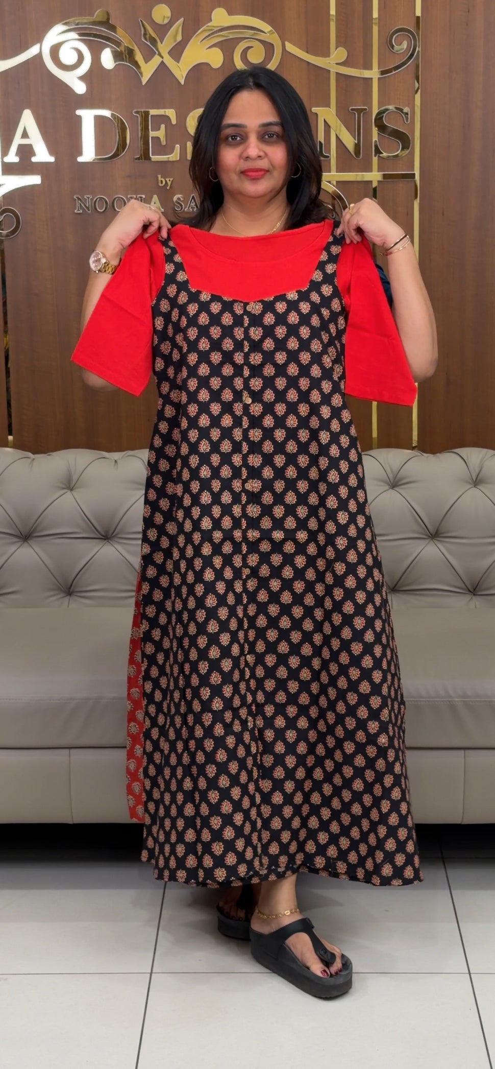 IHA'S IN-HOUSE PRINTED TOPS - IHA 29727