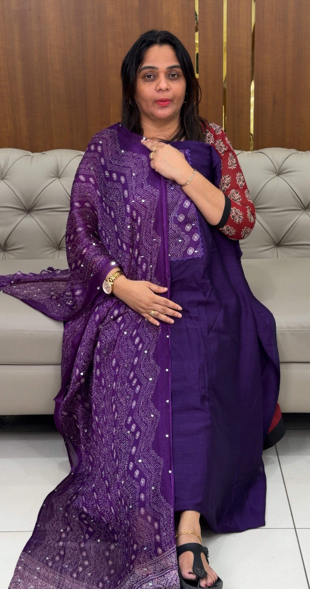 SEMI RAW SILK UNSTITCHED SALWAR SUITS - IHA 29001