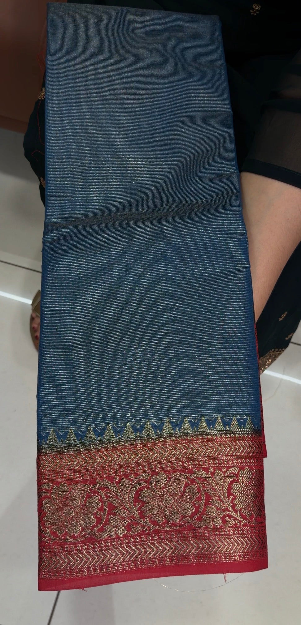 SEMI BANARASI SAREES - IHA 33601