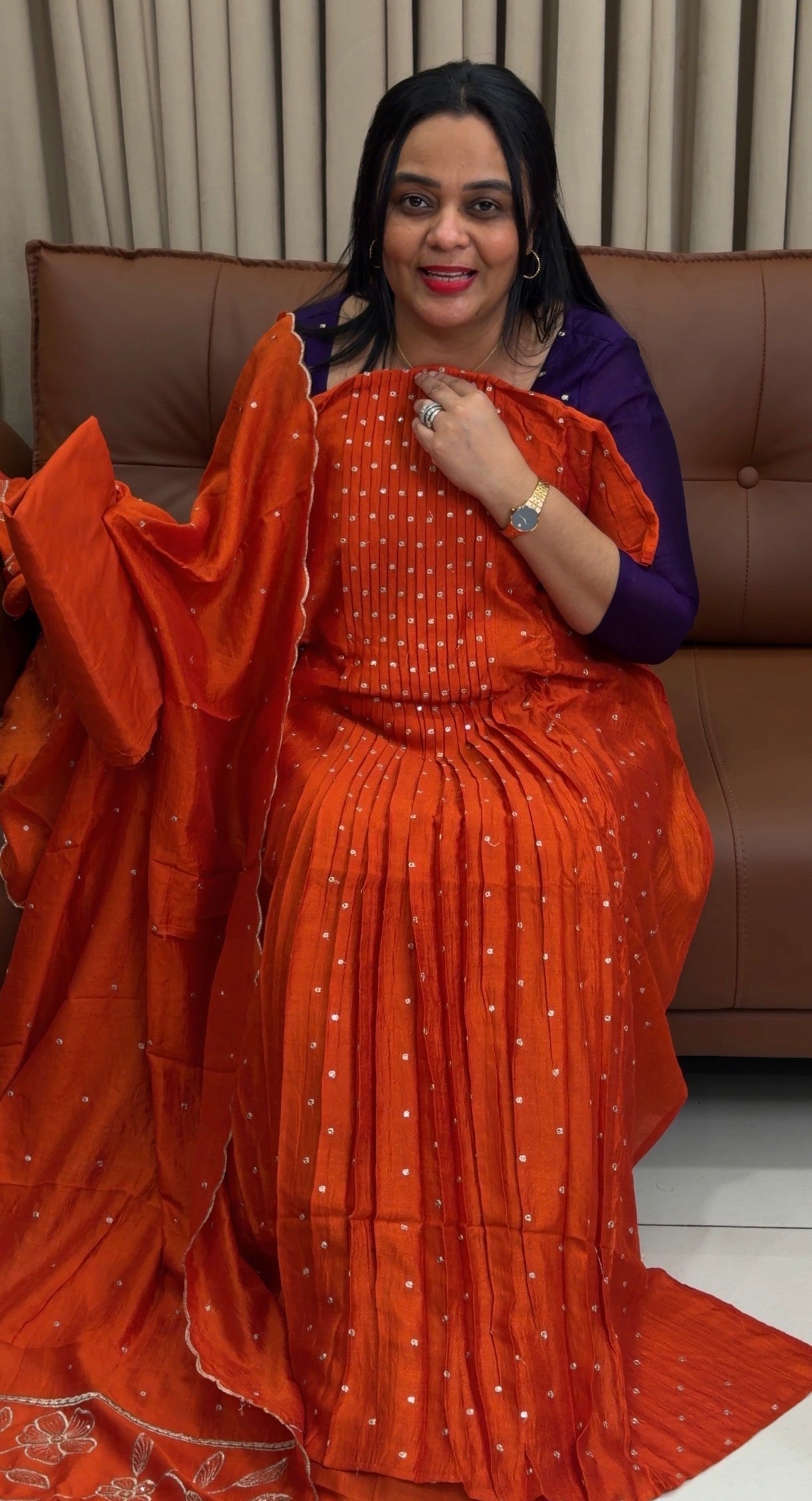 FORWARD SEMI RAW SILK UNSTITCHED SALWAR SUITS - IHA 34670