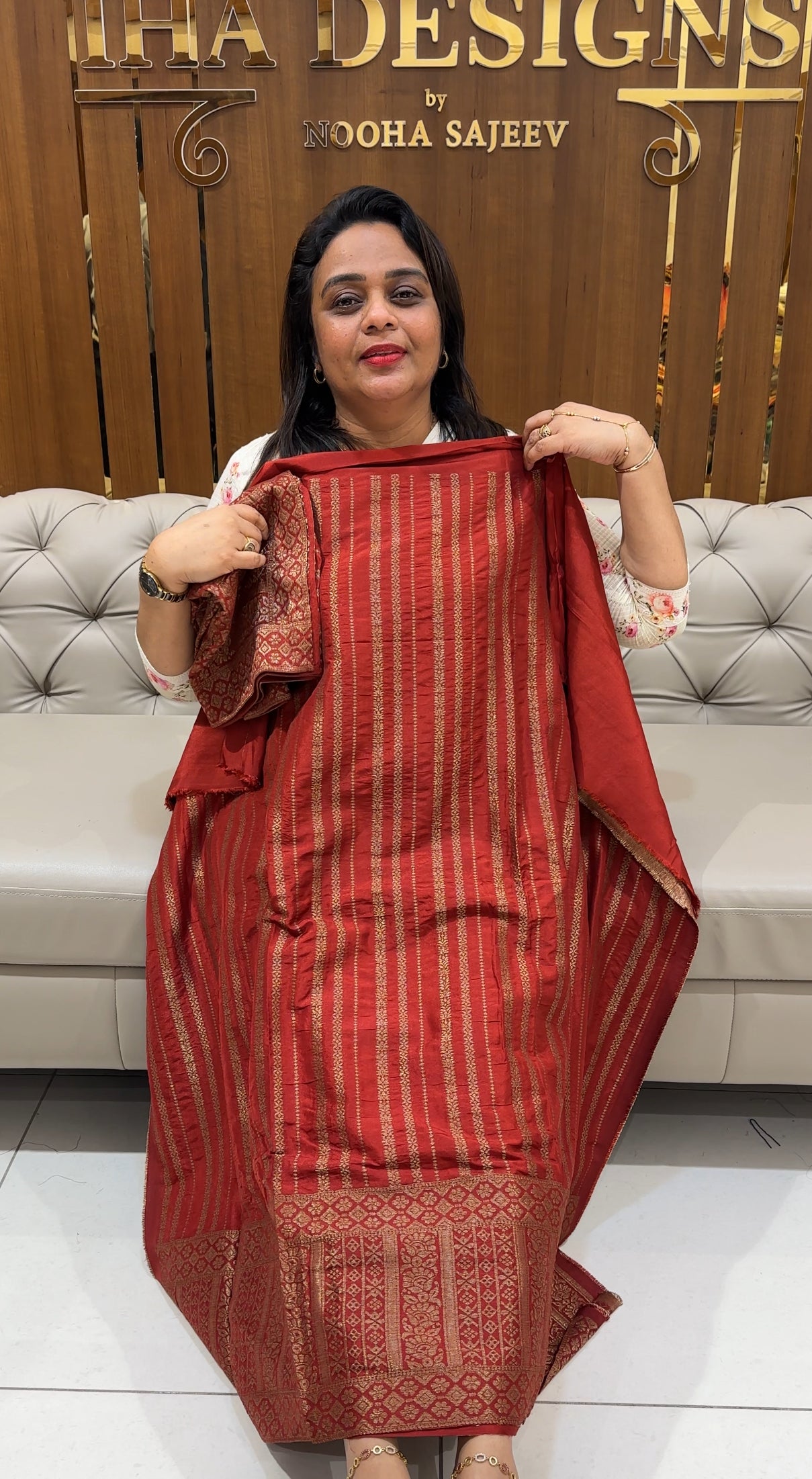FORWARD BANARASI UNSTITCHED SALWAR SUITS - IHA 25077
