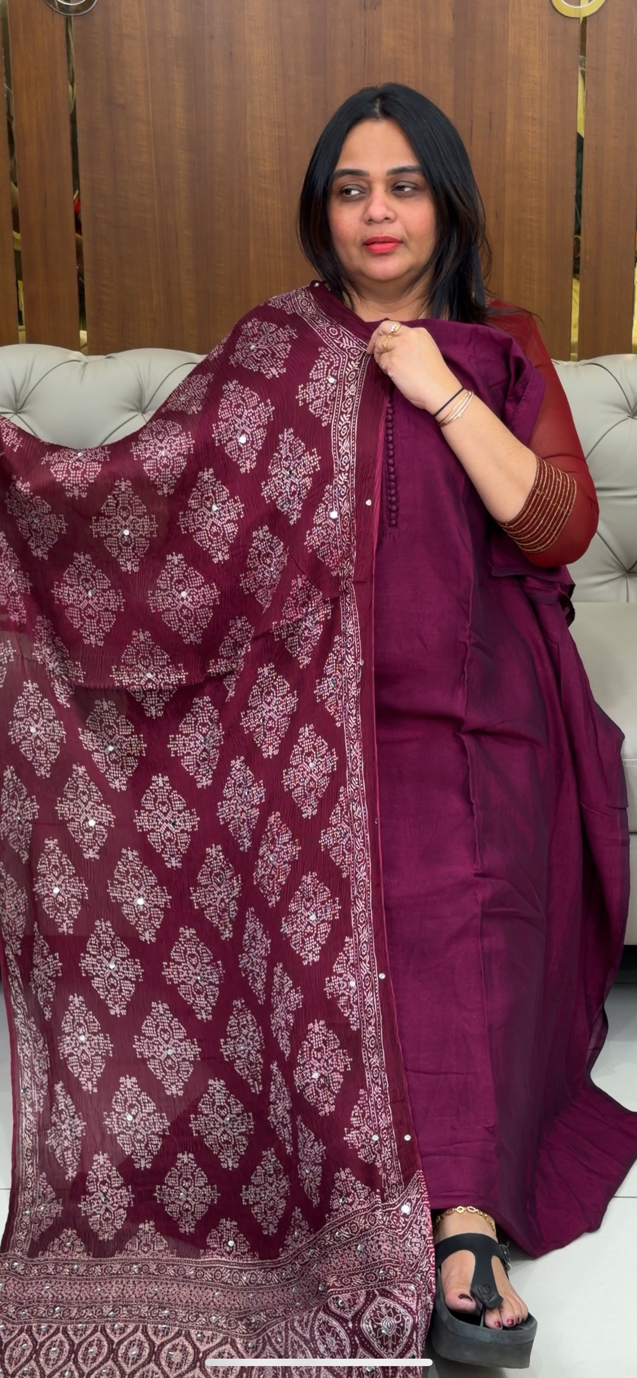 FORWARD SEMI RAW SILK UNSTITCHED SALWR SUITS - IHA 28906