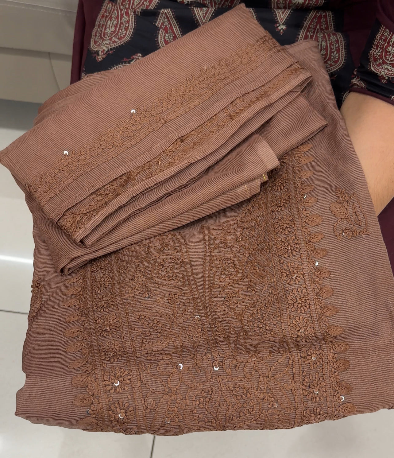 NET KOTA UNSTITCHED SALWAR SUITS - IHA 28443