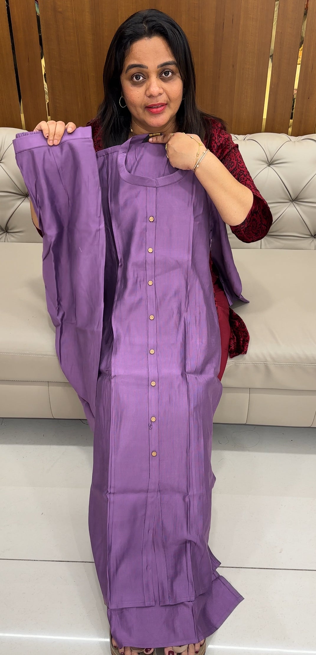 SILK LONG CO-ORDS SETS - IHA 26390