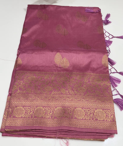 SEMI BANARASI  SAREES - IHA 18565