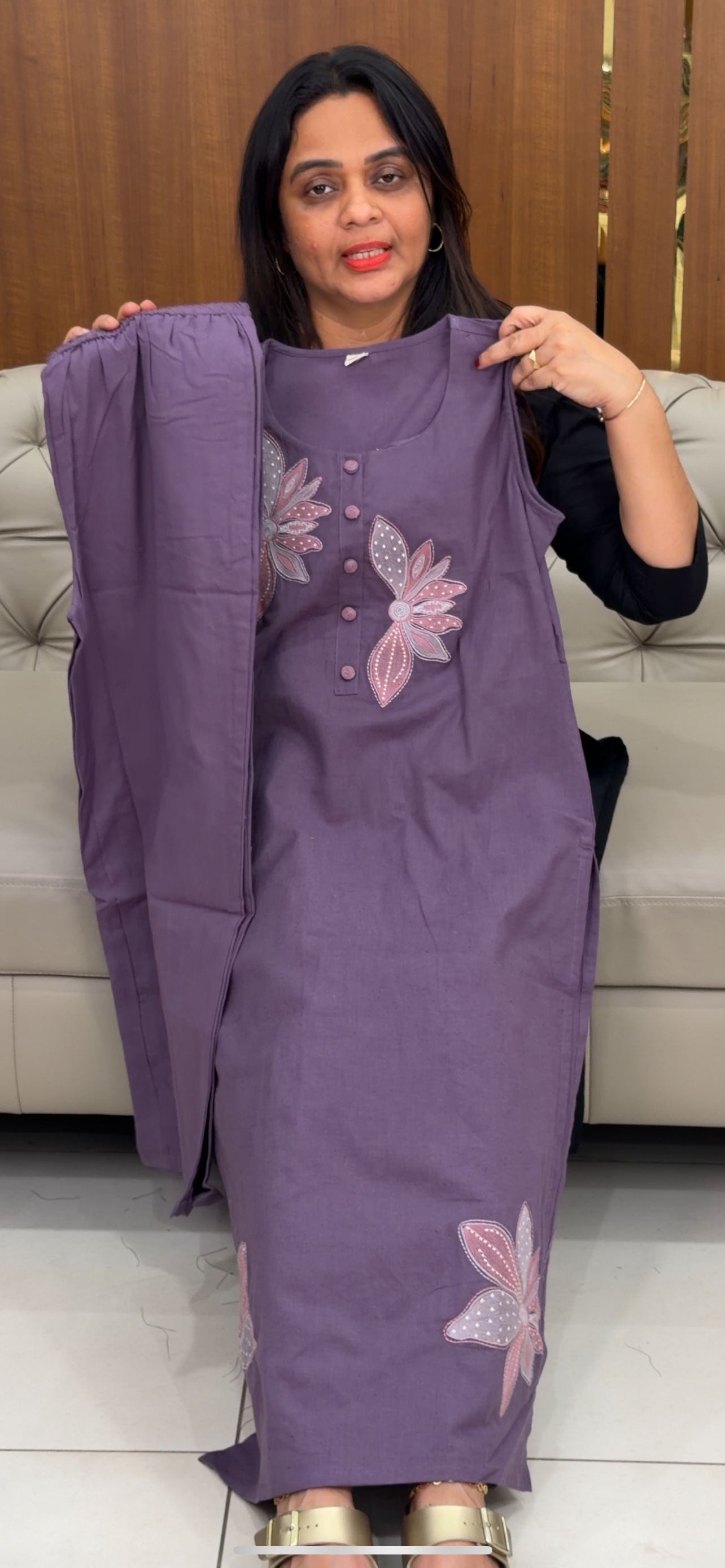 COTTON LONG CO-ORDS SETS - IHA 29793