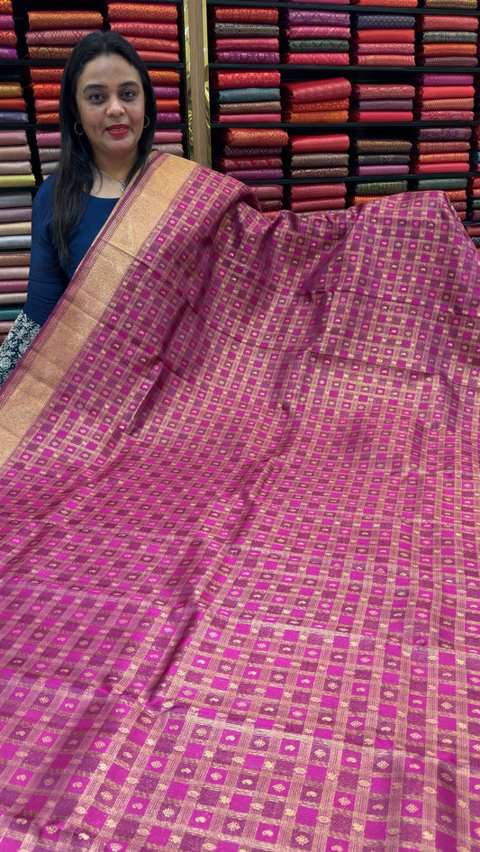 DESIGNER KANCHIPURAM SILK SAREES - IHA 33031