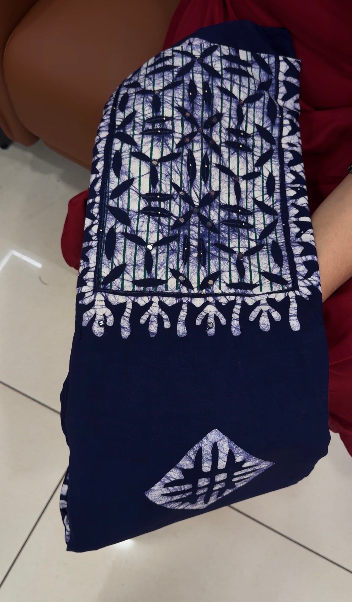BATIK PRINTED UNSTITCHED SALWAR SUTS - IHA 34966