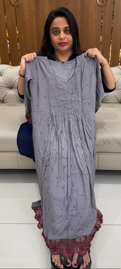 WRINKLE RYON ALINE TOPS - IHA 25860
