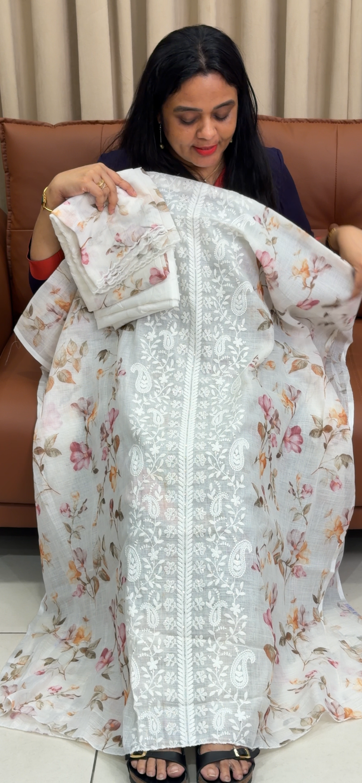 OFFER SALES UNSTITCHED SALWAR SUITS - IHA 35414