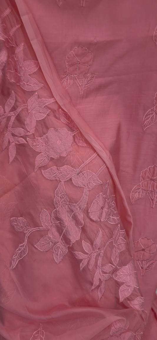 SOFT ORGANZA UNSTITCHED SALWAR SUITS - IHA 33089