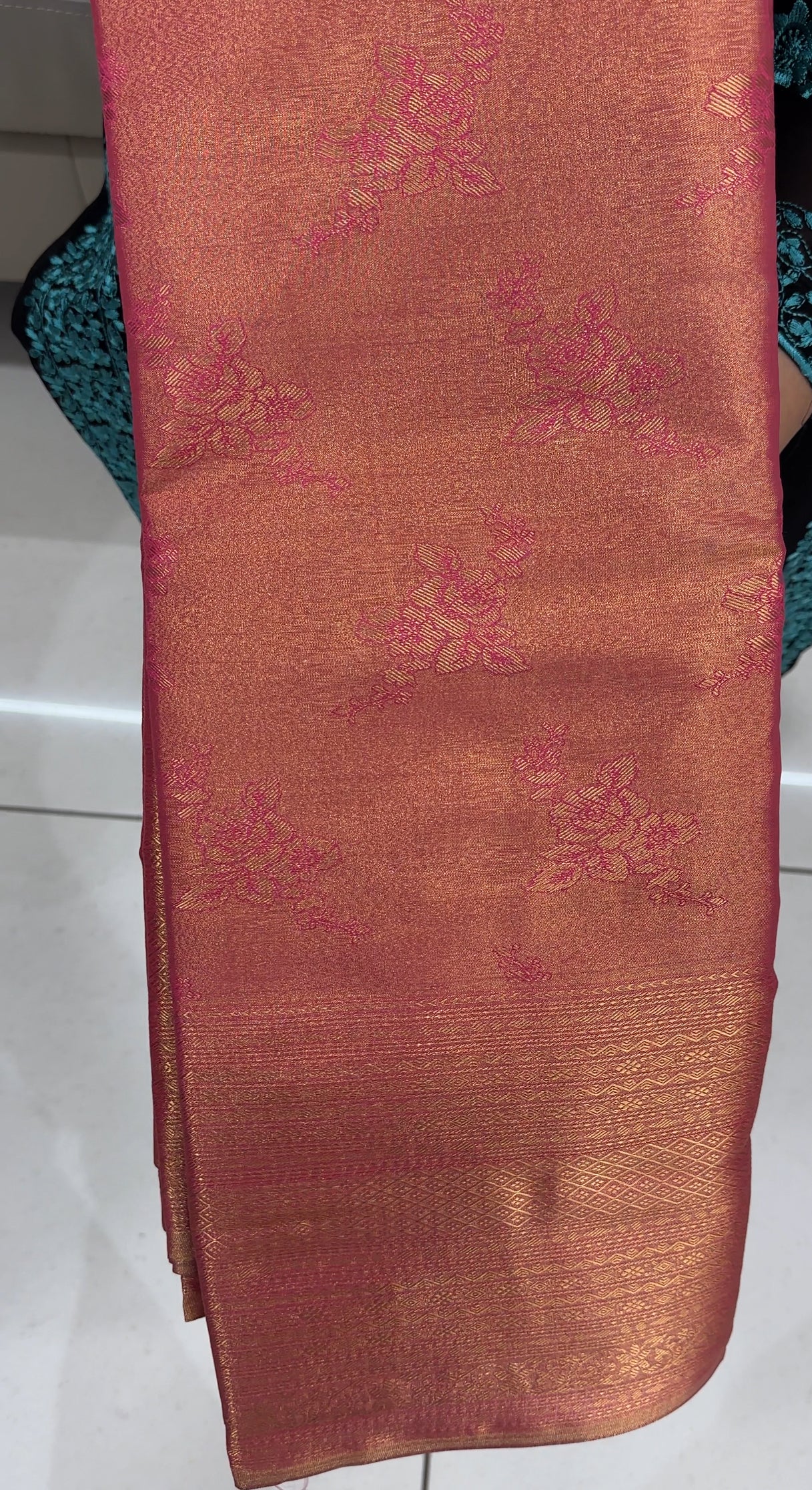DESIGNER TISSUE KANCHIPURAM SILK SAREES - IHA 26353