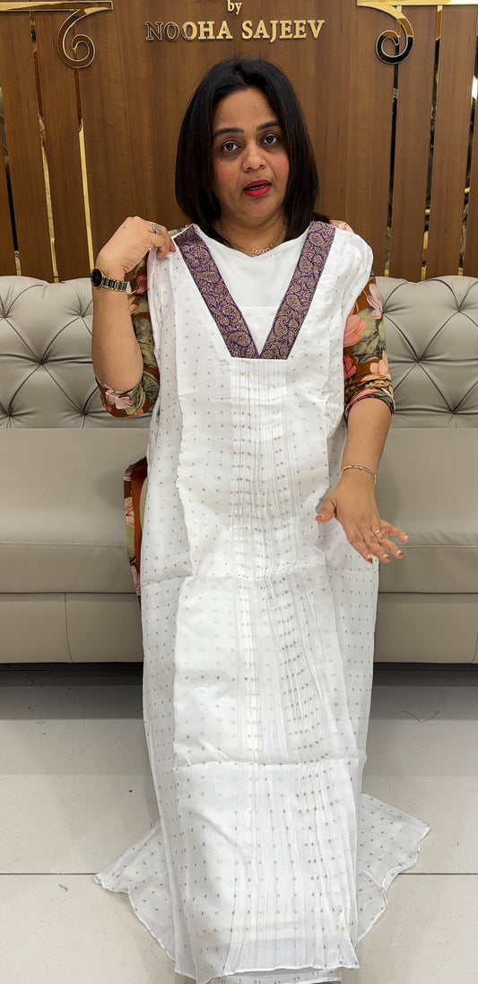 IHA'S IN-HOUSE BANARASI ALINE TOPS - IHA 25323