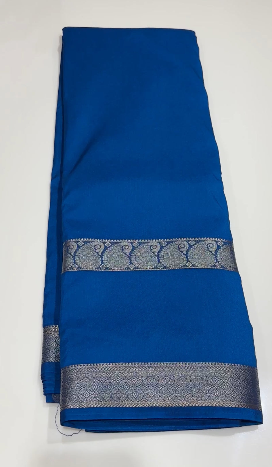 SEMI CRAPE SAREES - IHA 18672