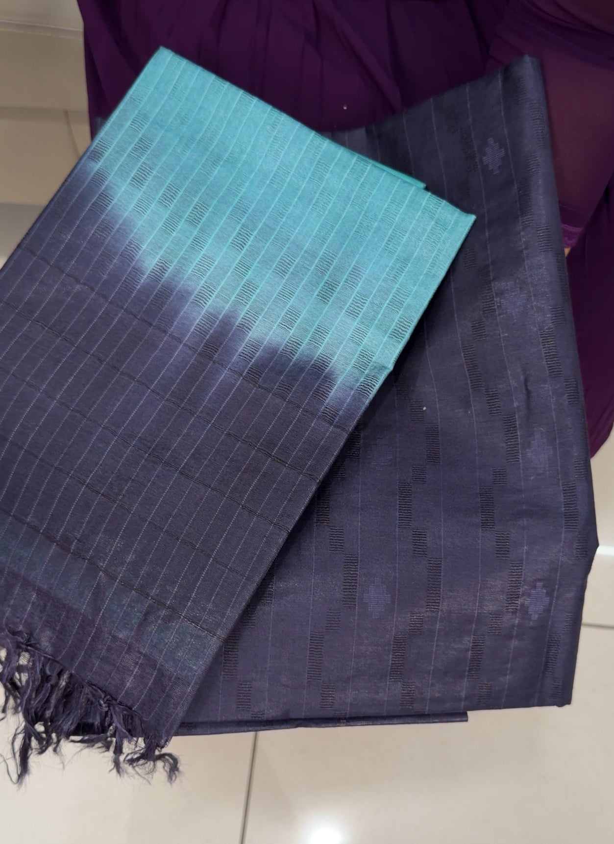 SEMI TUSSUR UNSTITCHED SALWAR SUITS - IHA 29187