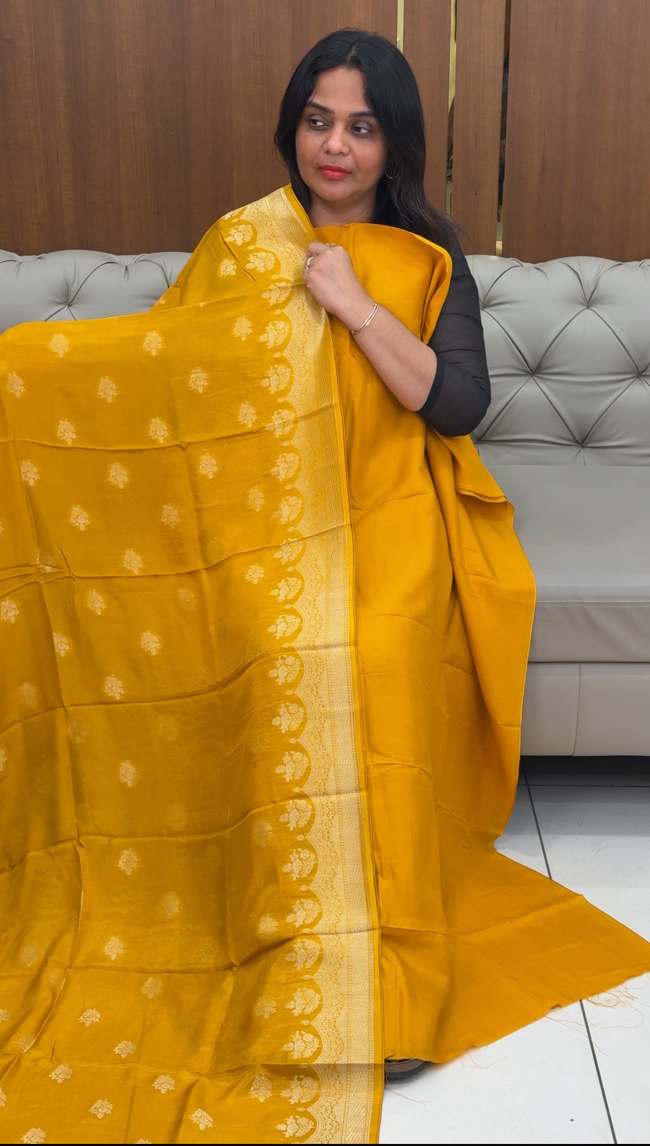 IHA'S IN-HOUSE SILK BANARASI UNSTITCHED SALWAR SUITS - IHA 30660