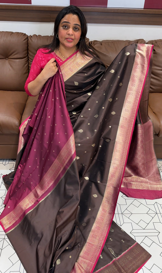 SEMI SILK SAREES -  IHA 27227