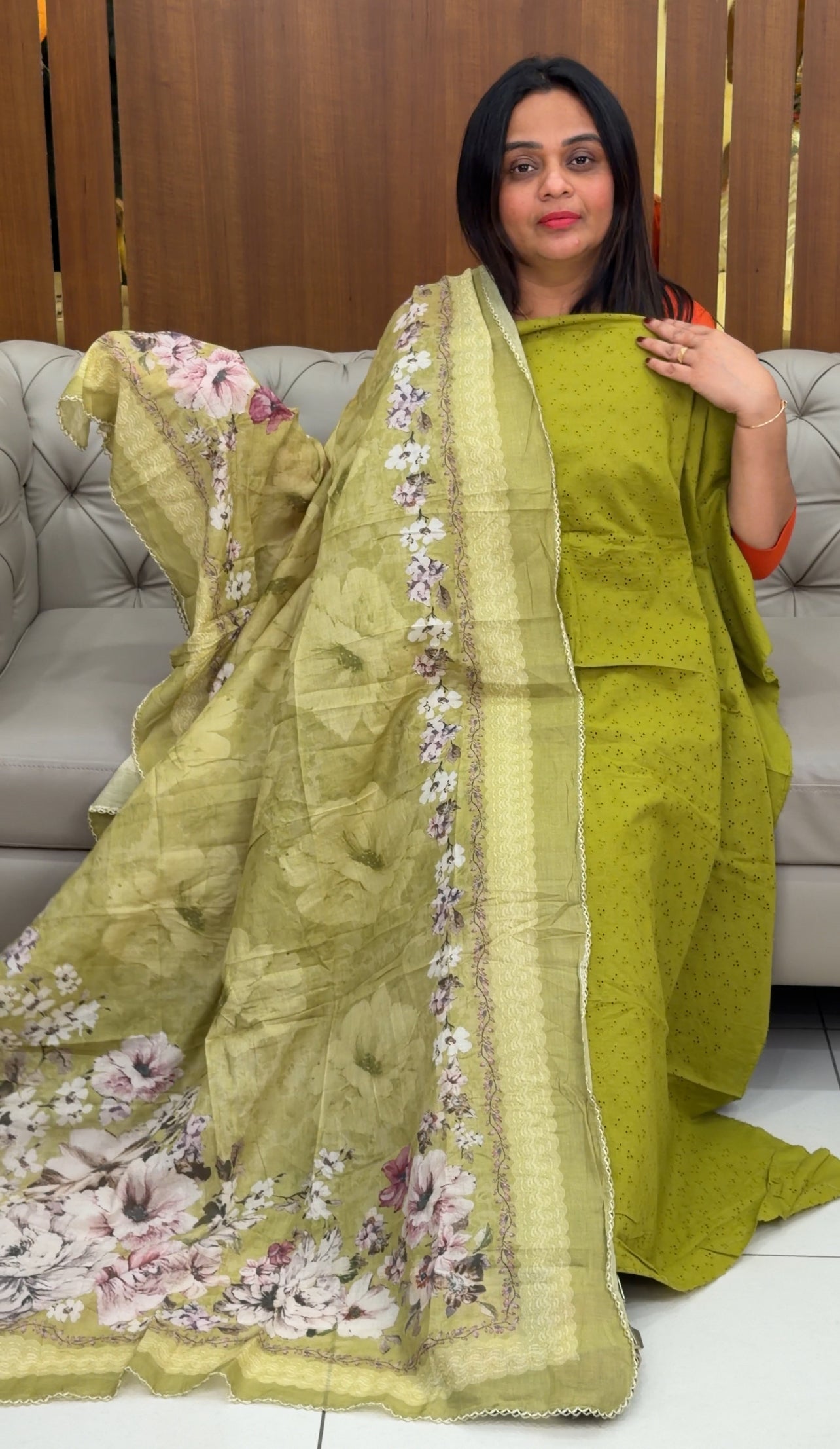 COTTON HAKOBA UNSTITCHED SALWAR SUITS - IHA 29667