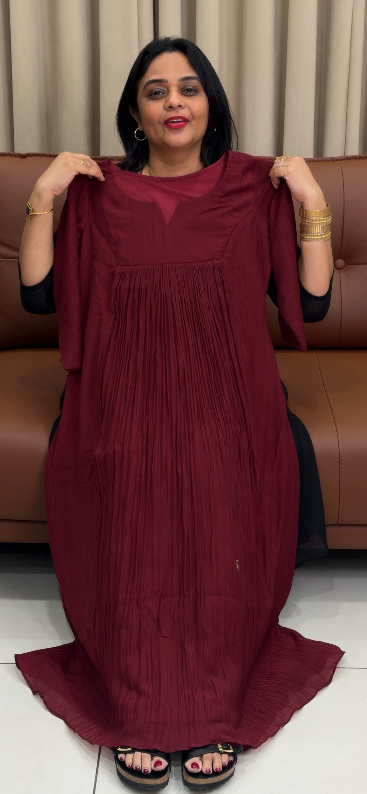 IHA'S IN-HOUSE LONG TUNIC TOPS - IHA 34035