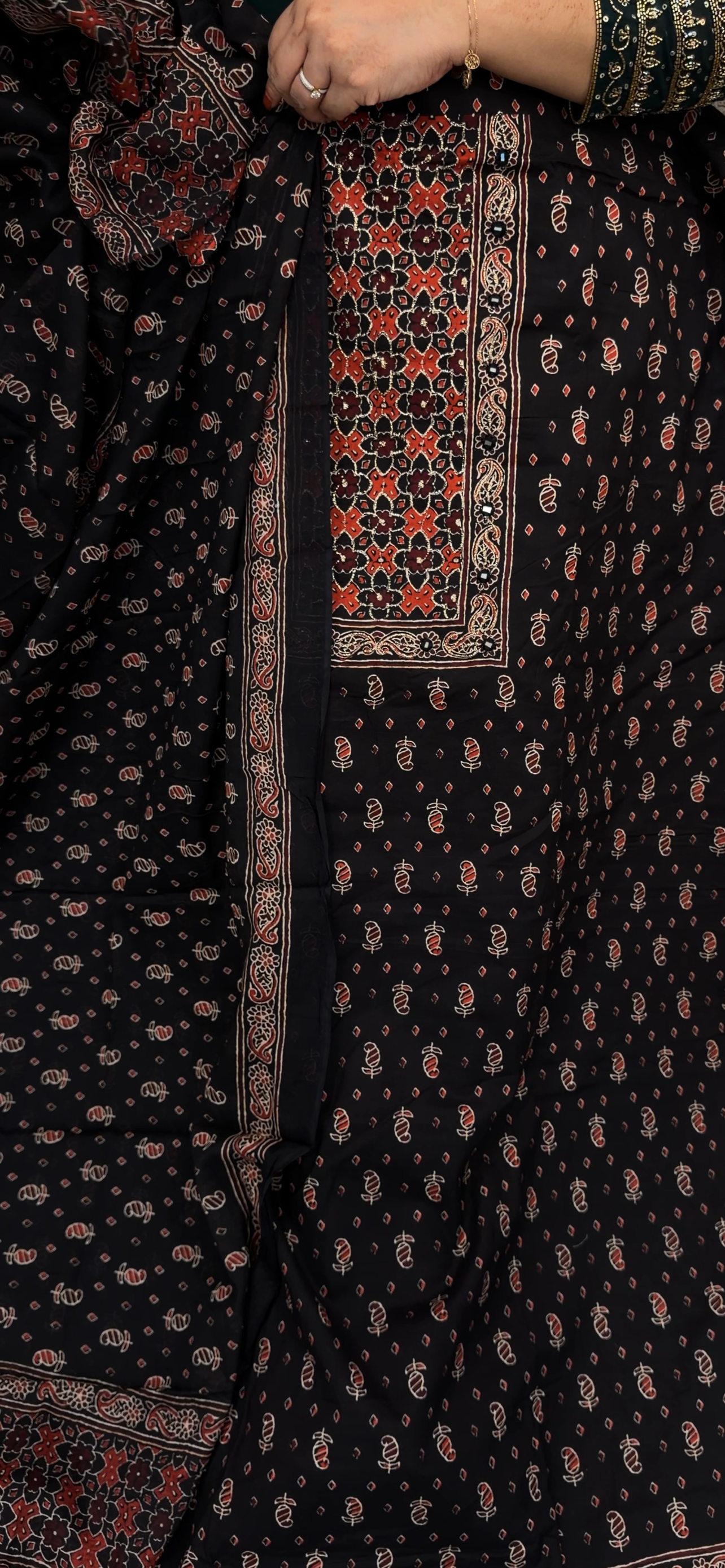 COTTON UNSTITCHED SALWAR SUITS - IHA 33235