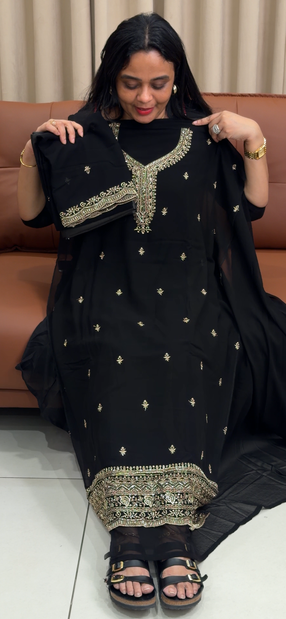 OFFER SALES UNSTITCHED SALWAR SUITS - IHA 35353