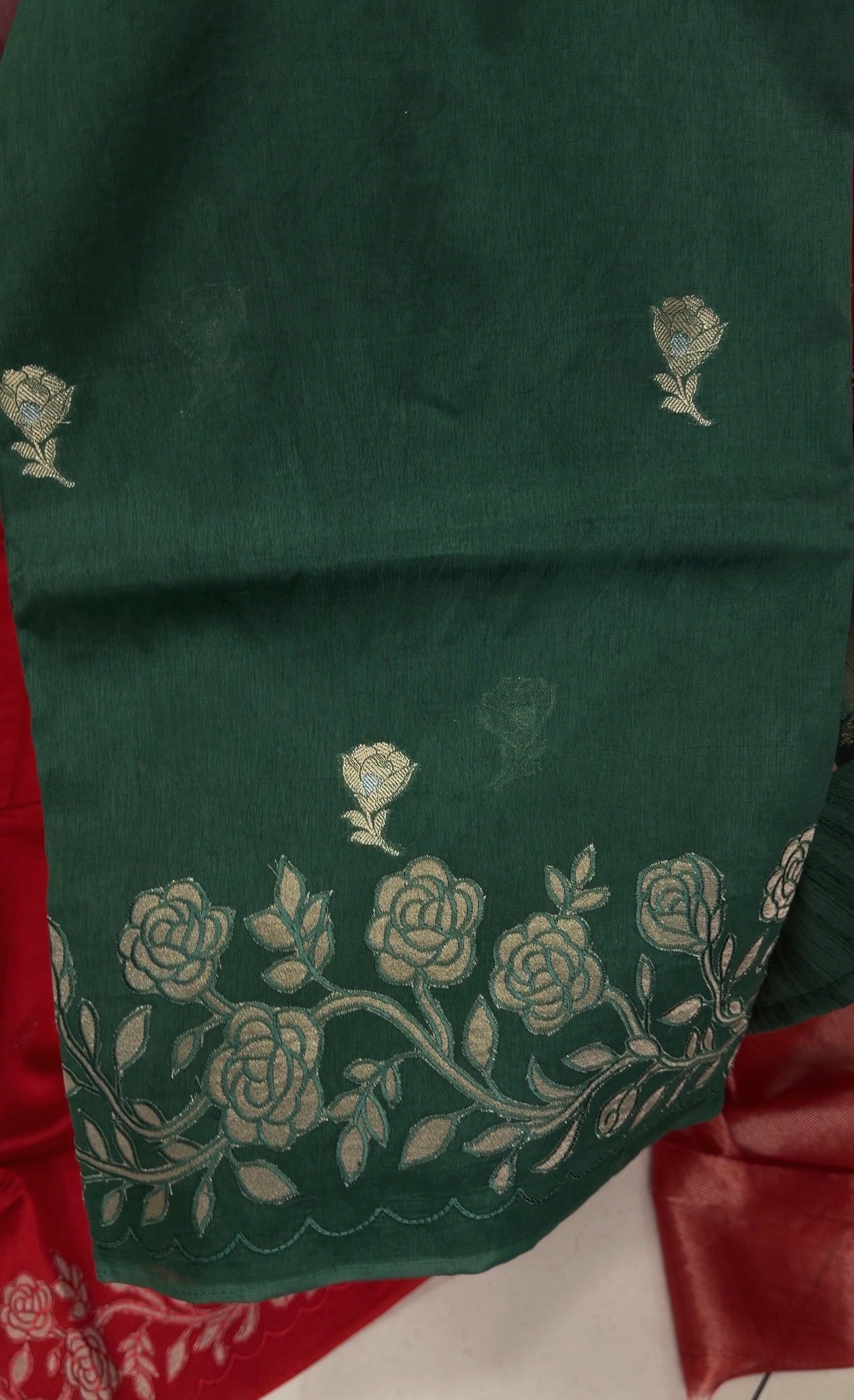 MUL CHANDERI SAREES - IHA 34801