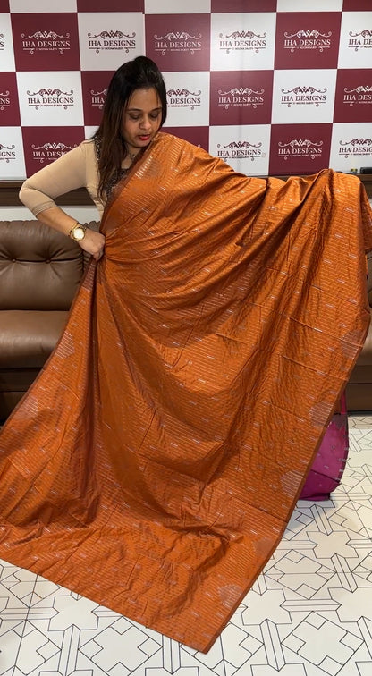 SEMI SOFT SILK SAREE - IHA 14772