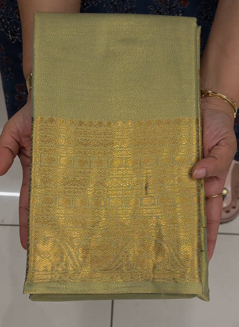 BROCADE KANCHIPURAM SILK SAREES - IHA 26896