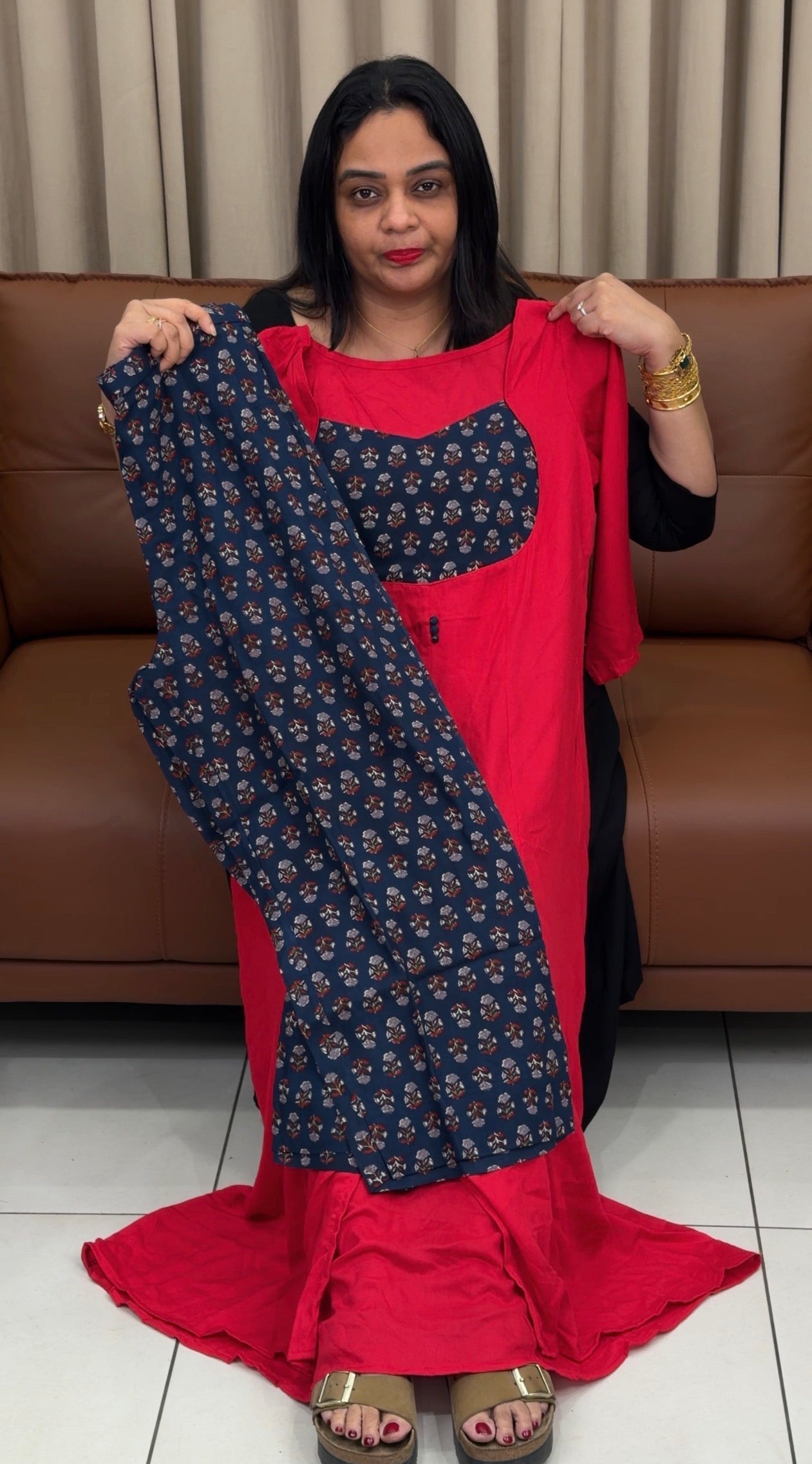 IHA'S IN-HOUSE RAYON CO-ORDS SETS - IHA 33738