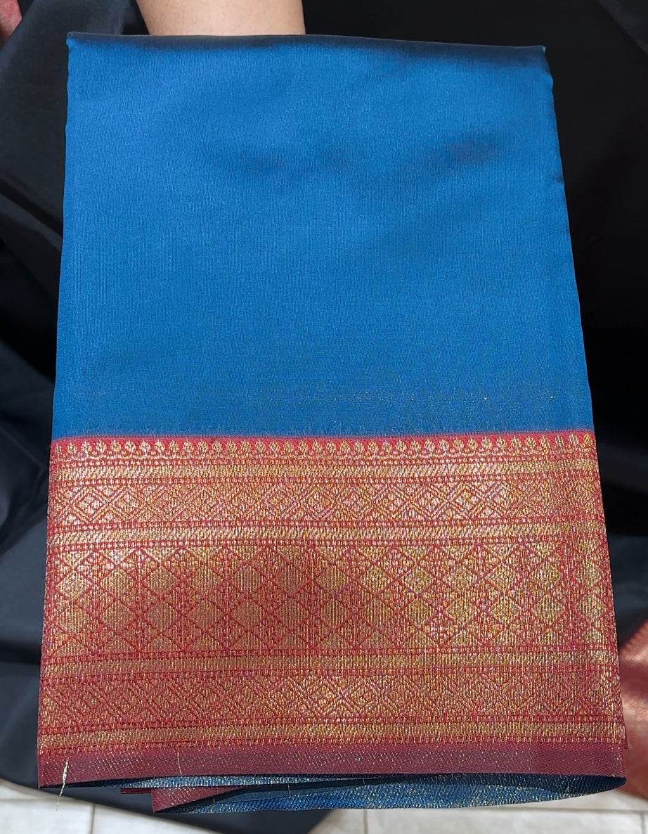 SEMI SILK SAREES - IHA 22840