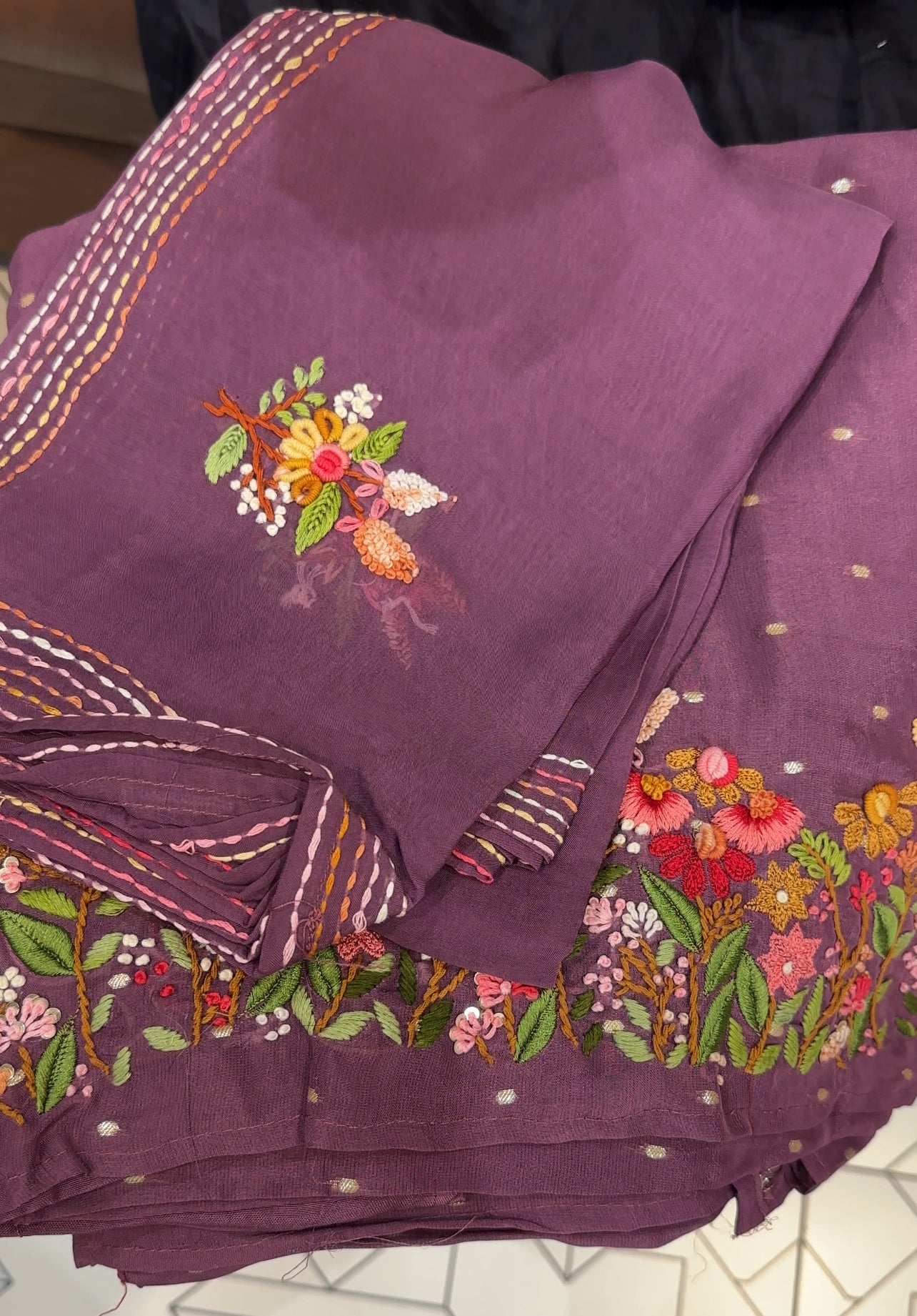 BANARASI UNSTITCHED SALWAR SUITS - IHA 27911