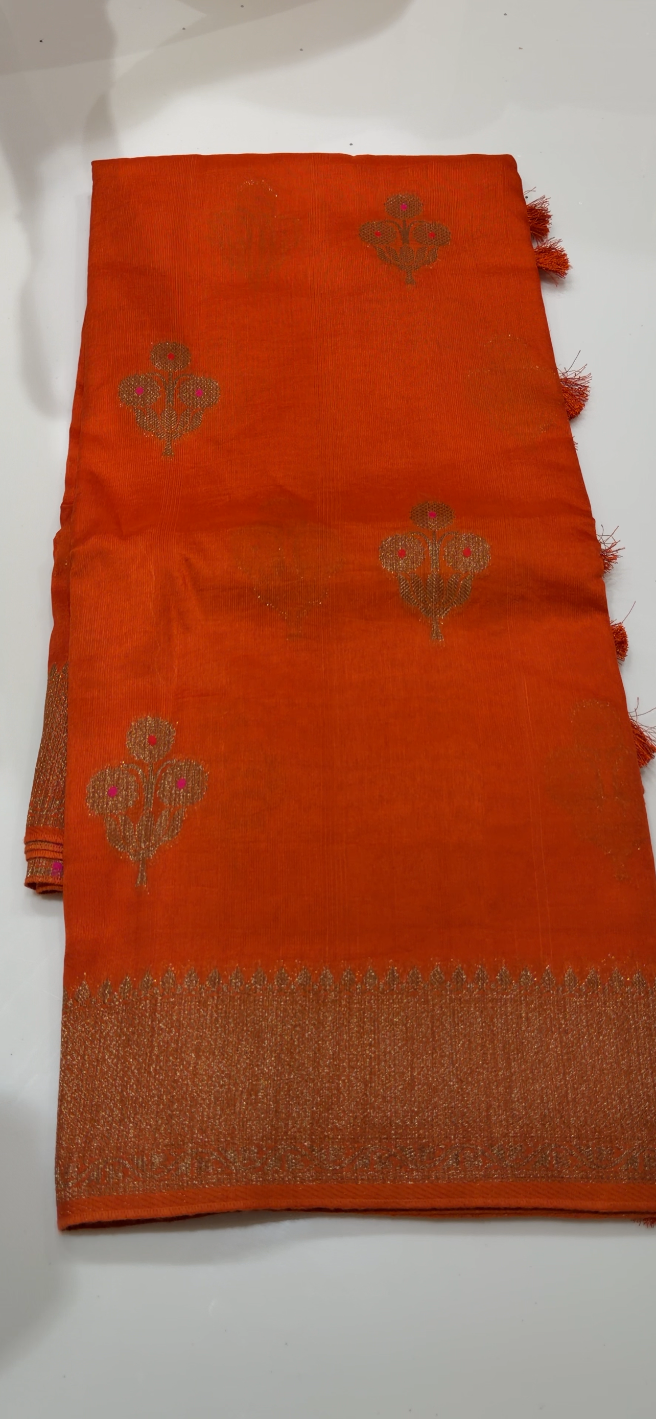 SEMI DUPION SAREES - IHA 34576