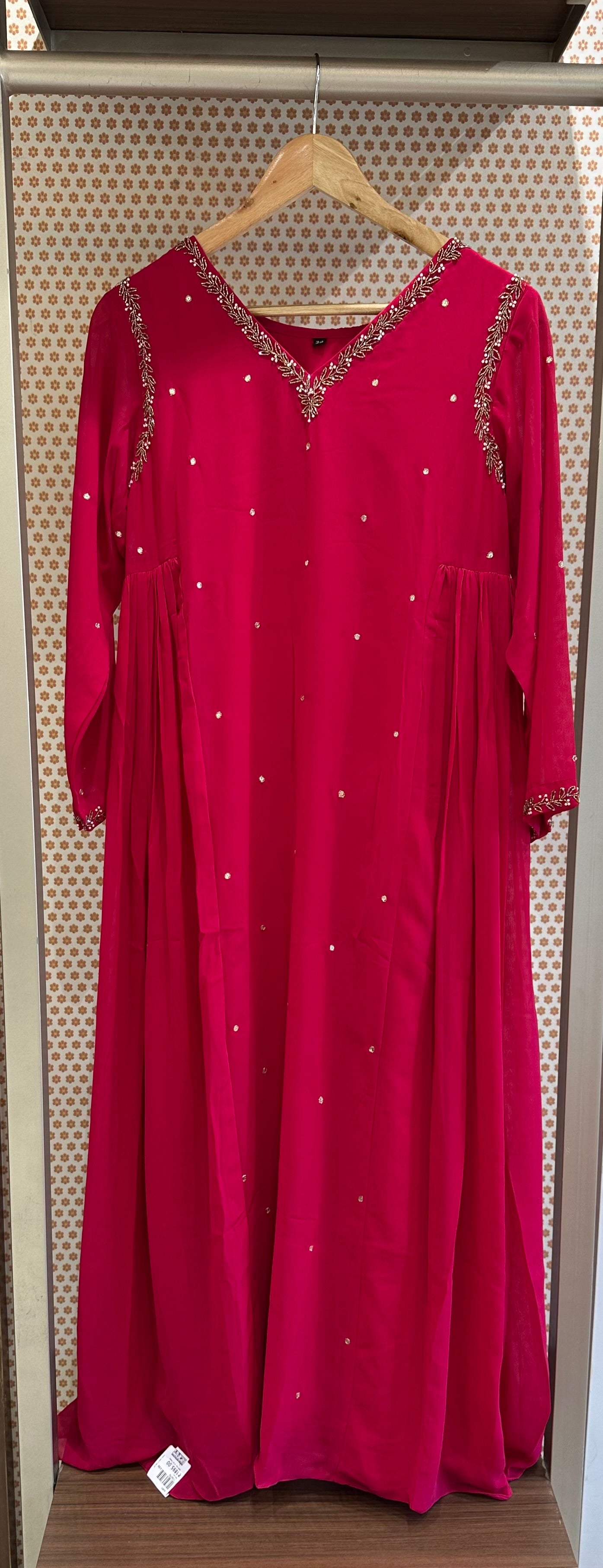 Georgette Handworked Kurtis – Iha Alappuzha Collection – IHA 27135