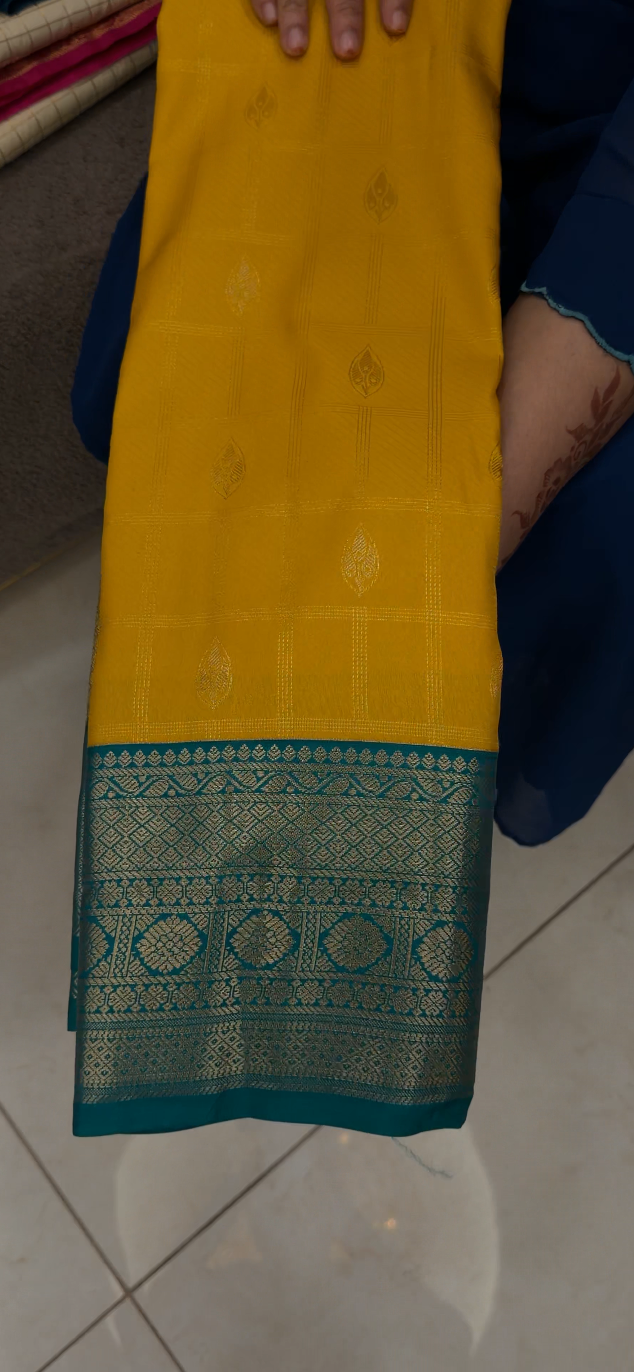 SEMI KANCHIPURAM SAREES -  IHA 33084