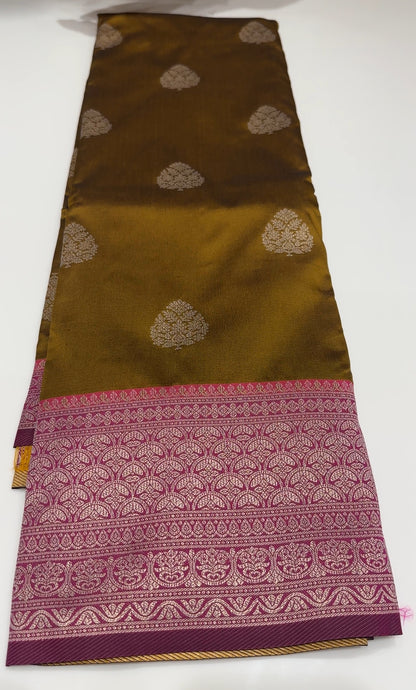 SEMI SOFT SILK SAREE - IHA 16982