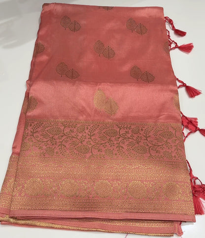 SEMI BANARASI  SAREES - IHA 18565