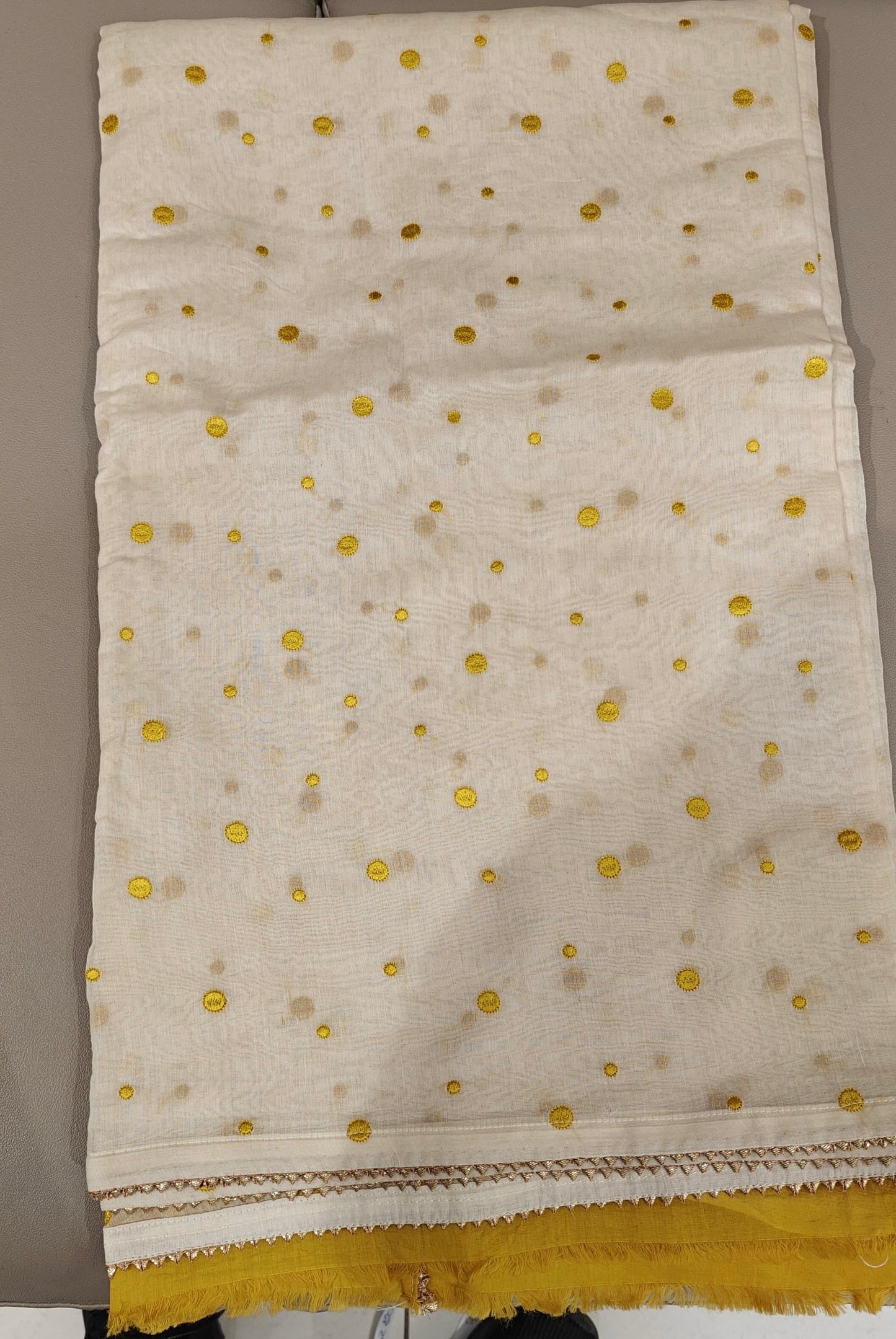 IHA'S IN- HOUSE MALAI CHANDERI SAREES - IHA 24969