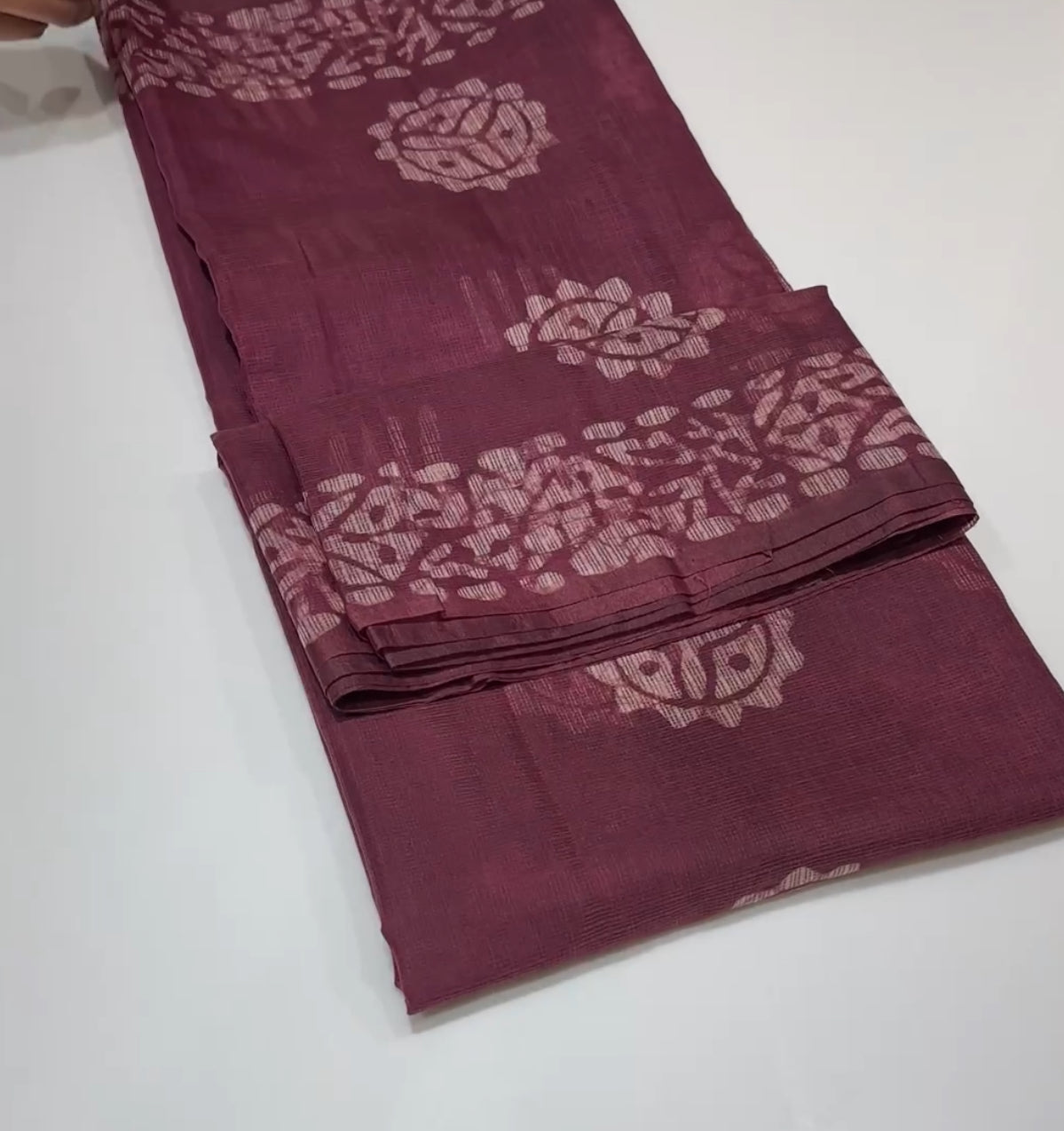 BATIK PRINTED SAREES - IHA 25088