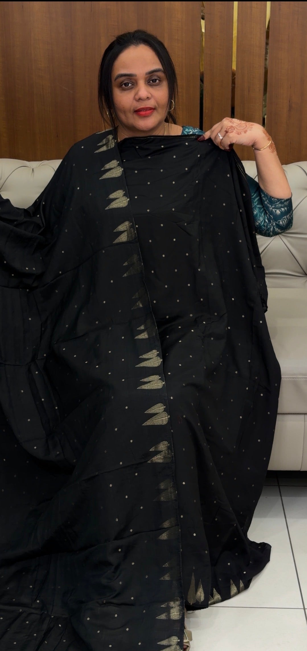 FORWARD  MUL CHANDERI UNSTITCHED SALWAR SUITS - IHA 31408