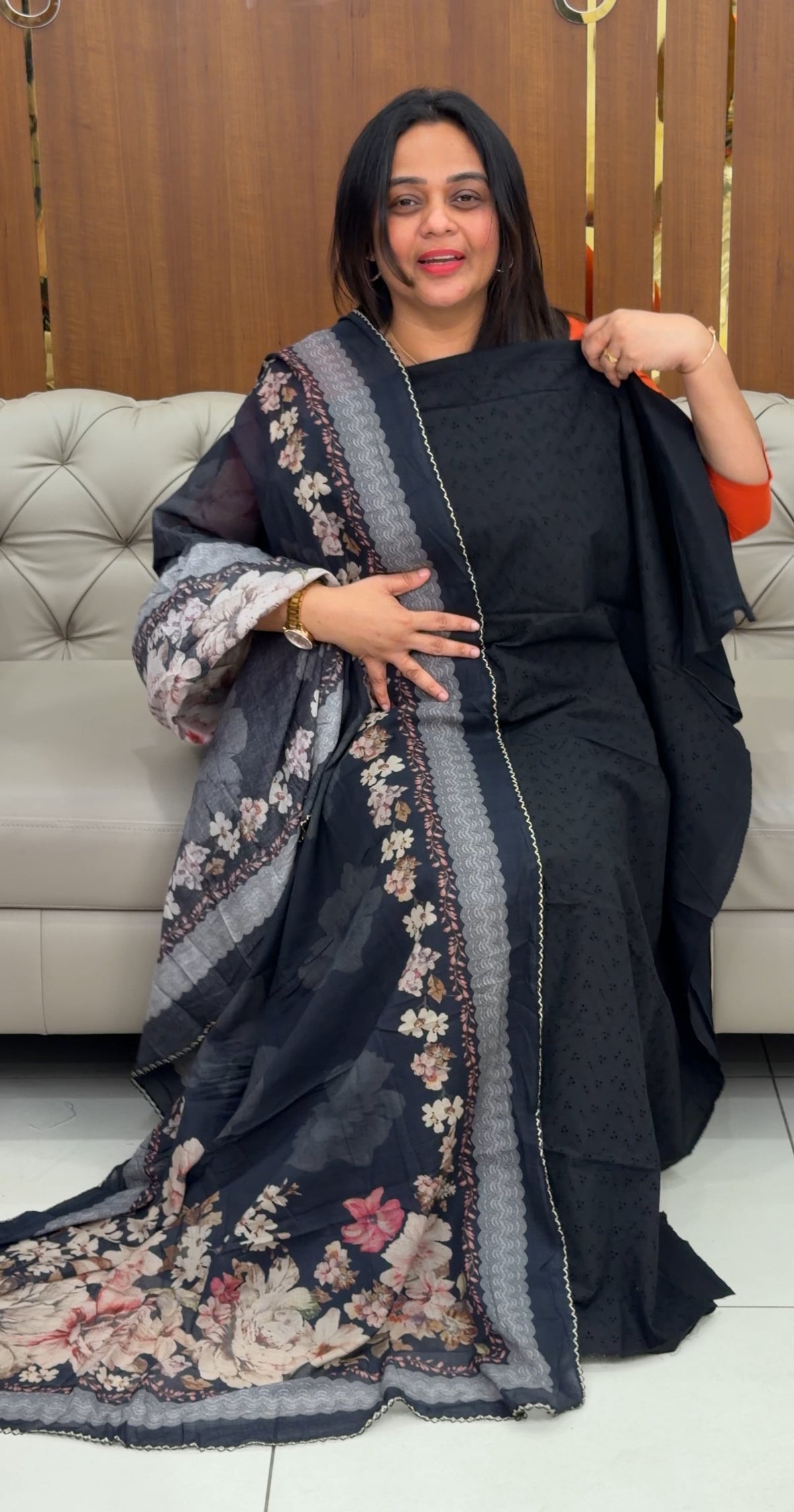 COTTON HAKOBA UNSTITCHED SALWAR SUITS - IHA 29667