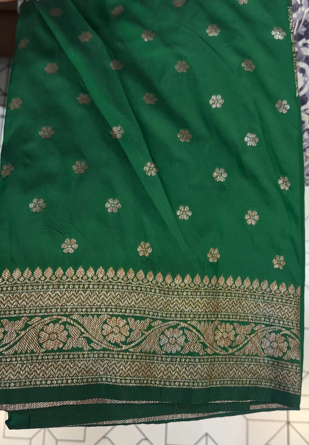 SEMI BANARASI SAREES - IHA 24664
